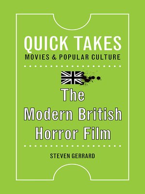 cover image of The Modern British Horror Film